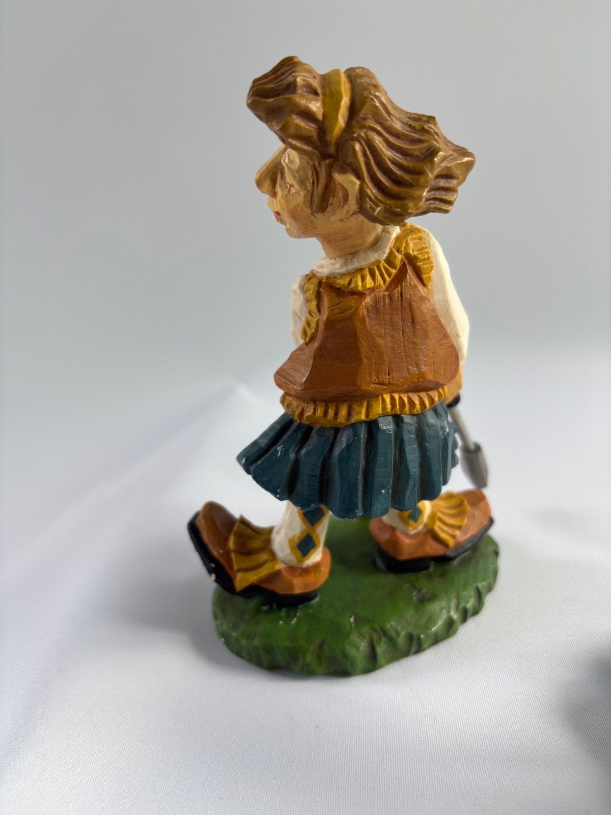 David Frykman The Golfer Figurine Art Sculpture 1998/2000 Pair Couple Golf