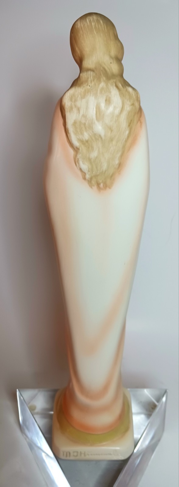 Vintage Hummel Standing Madonna 13” Tall Hand Painted in Pastels