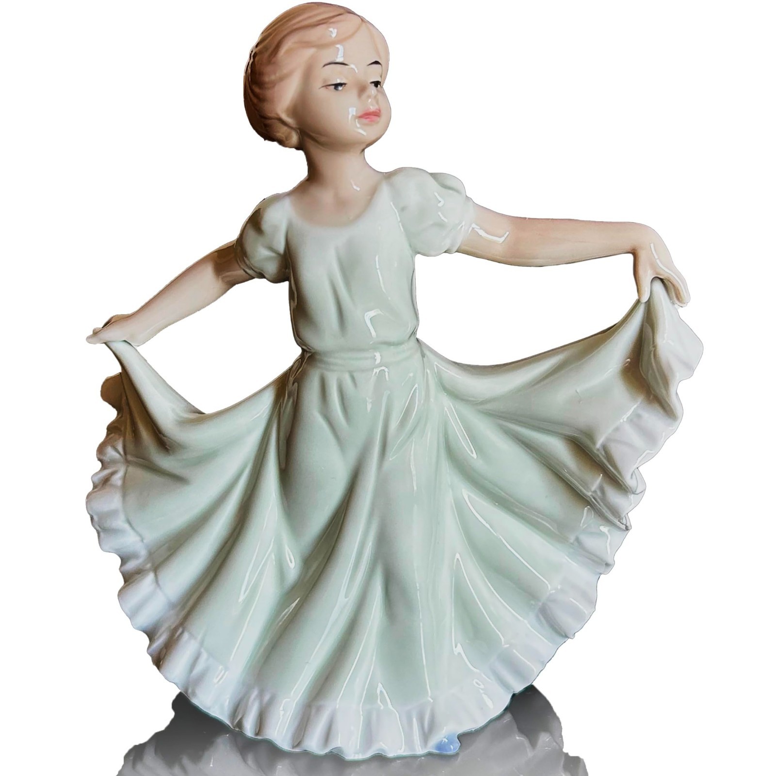 Porcelain Dancing Figurine – Childhood Memorabilia, Unique Gifts, Home Decor