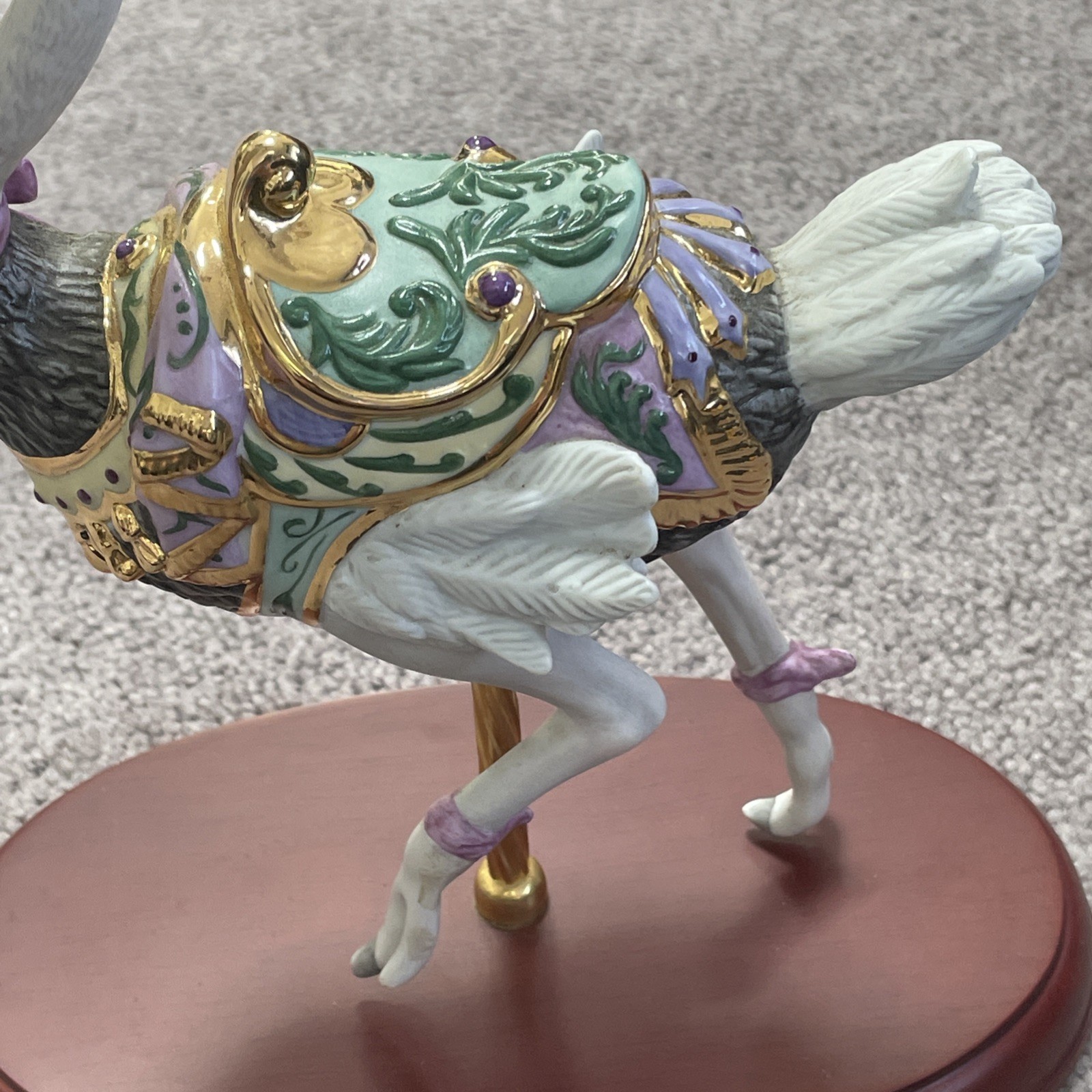 LENOX “CAROUSEL OSTRICH” 2007 LIMITED ED. COLLECTIBLE