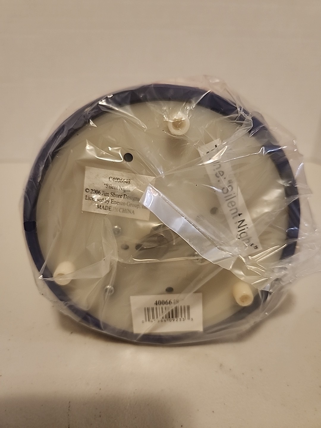 Jim Shore Musical “Silent Night” Angel Rotating Nativity Scene – NO LIGHT