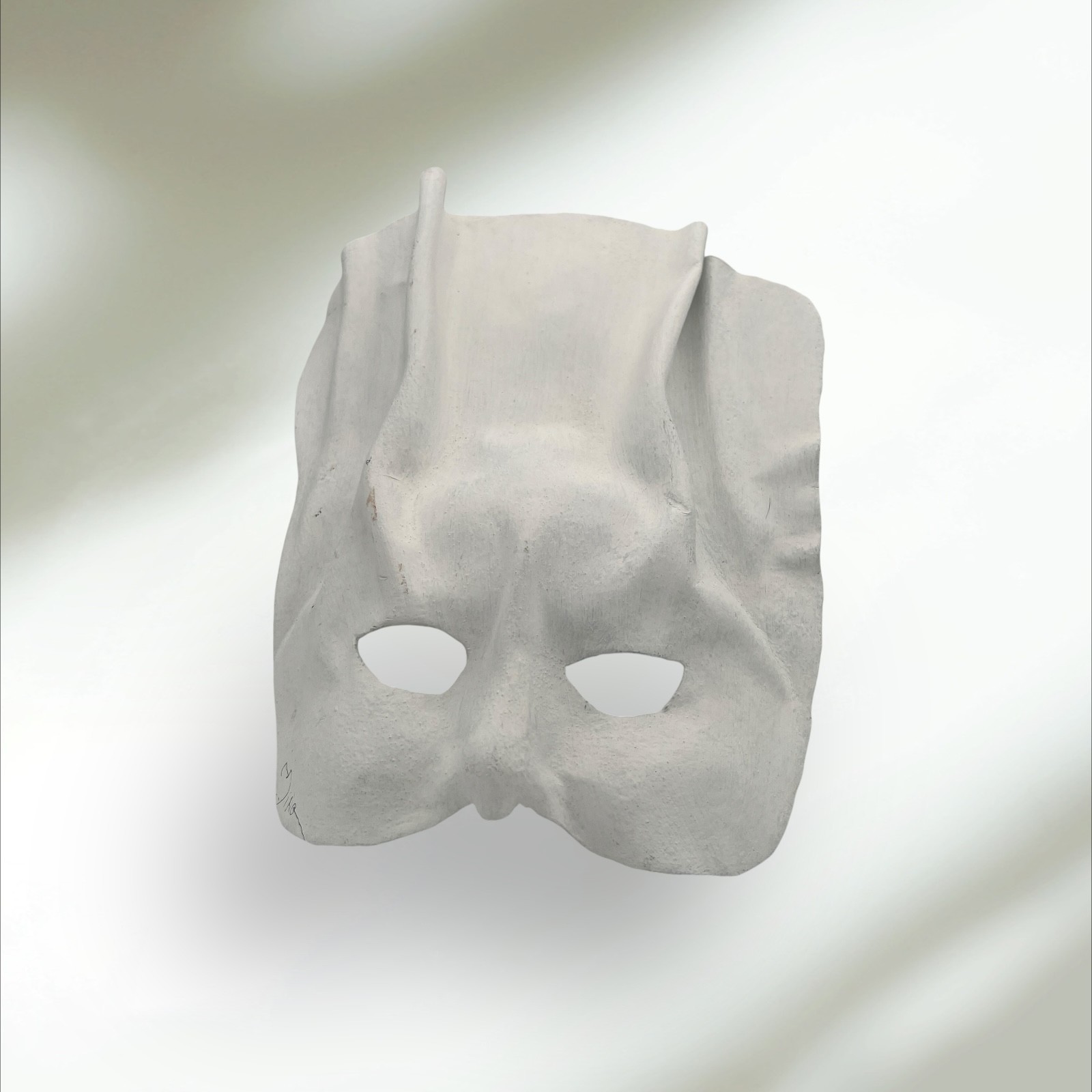 Artisan Crafted Papier-mâché Mask Halloween Mardi Gras Wall Decor Theater