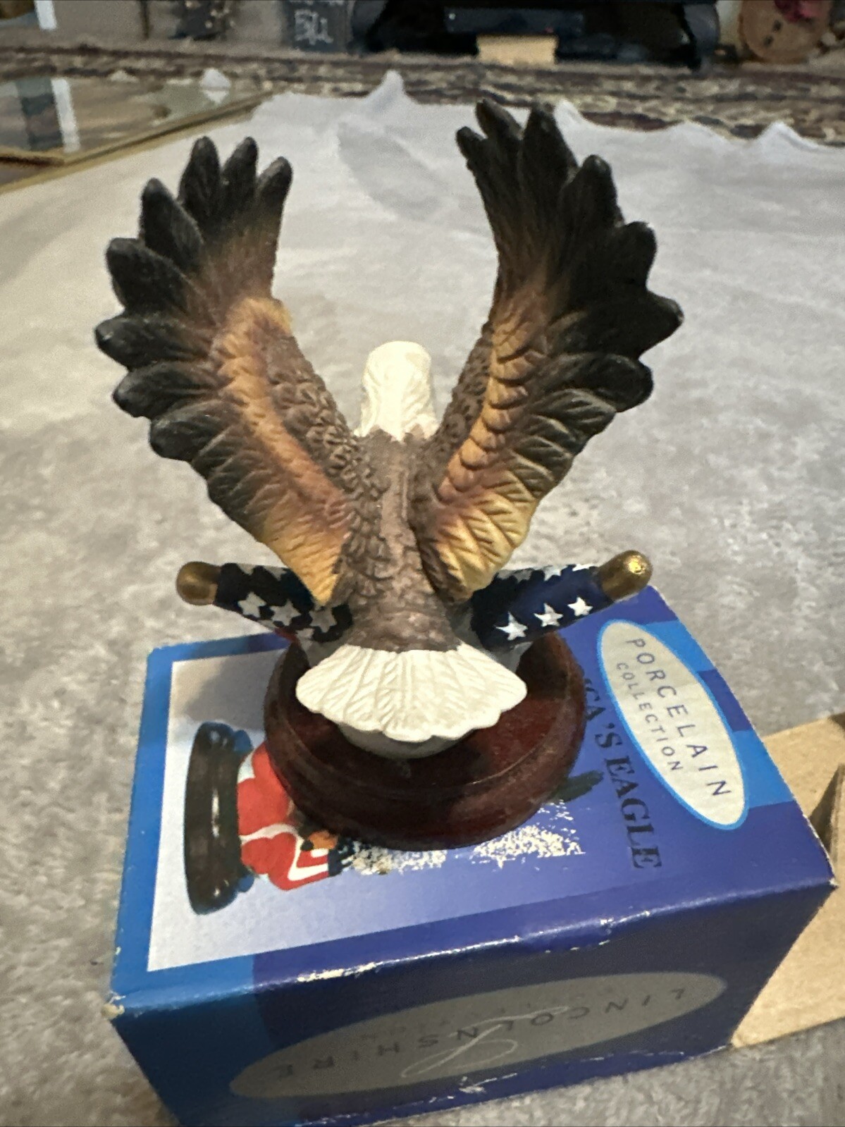 1998 Porcelain Collection Americas Eagle