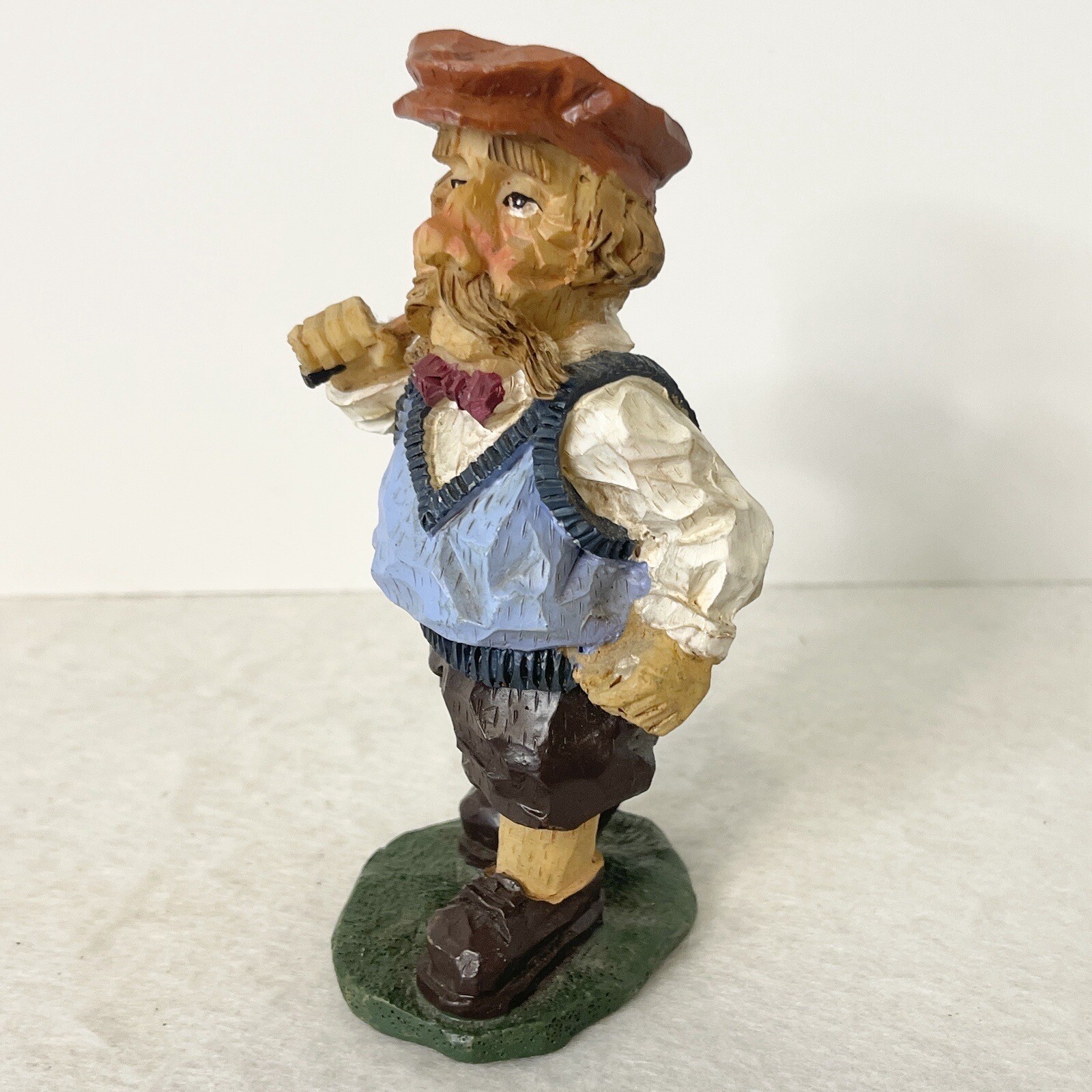 Vintage Scottish Golfer Figurine Souvenir Sports Decor Man Cave Office