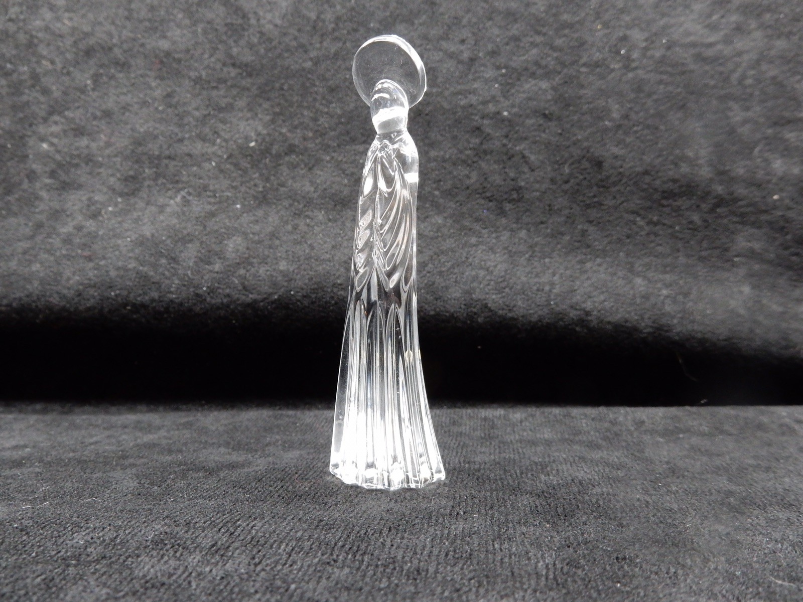 Gorham Crystal Blessed Mother Figurine, 3.25”, Made In Germany