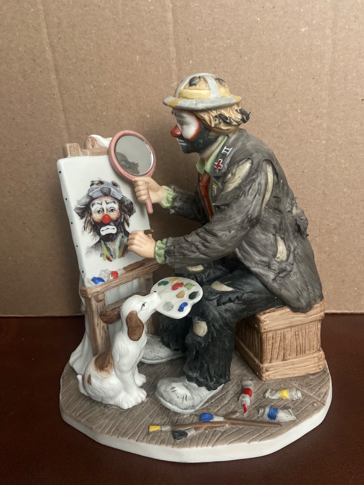 Emmett Kelly Jr. “Artist At Work” Figurine No. 3858 of 7500