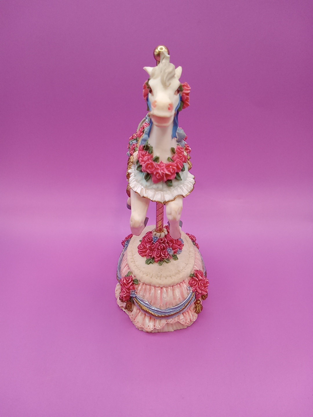 HERITAGE HOUSE Carousel Horse Figure “YESTERDAY” Melodies County Fair Collection