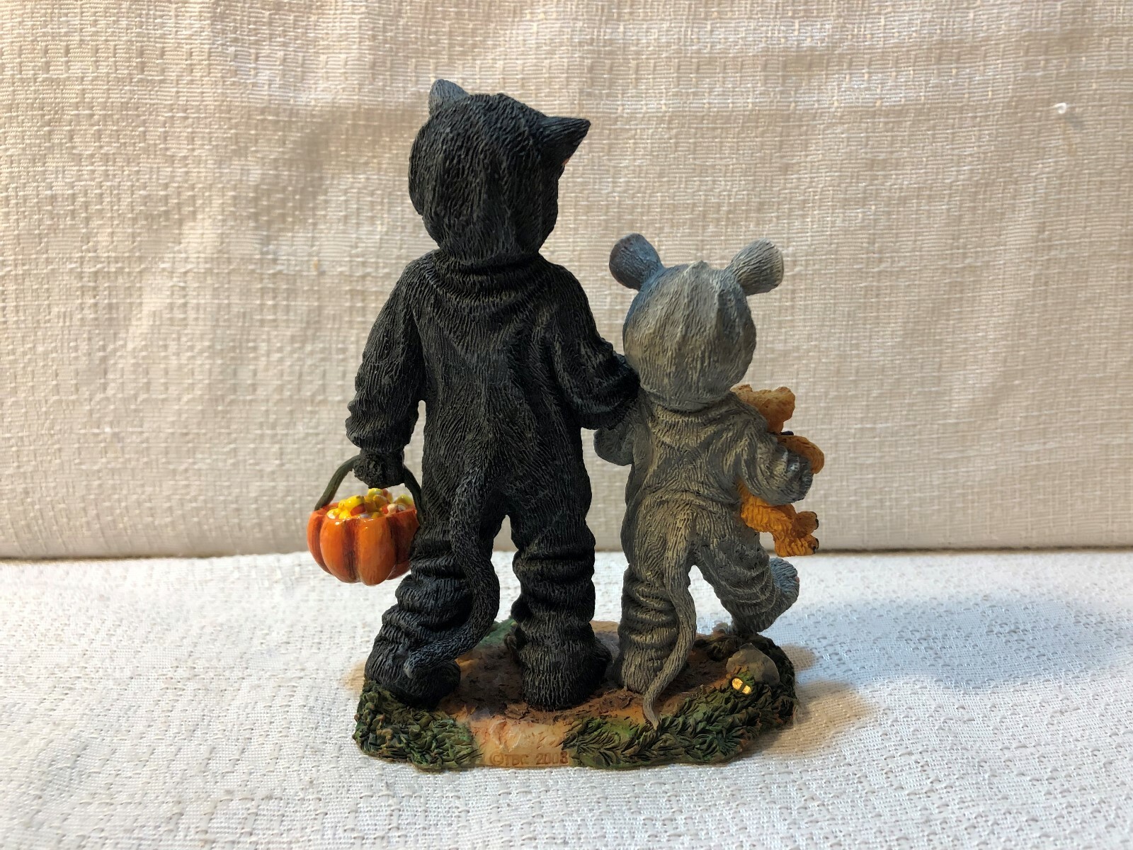 Yesterdays Child Dollstone Cathy With Miranda First Trick Or Treat Figurine 3585