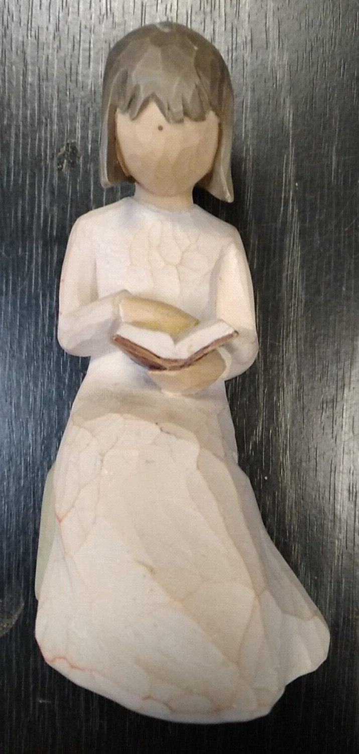 Willow Tree 2003 WISDOM Girl Reading a Book by Susan Lordi