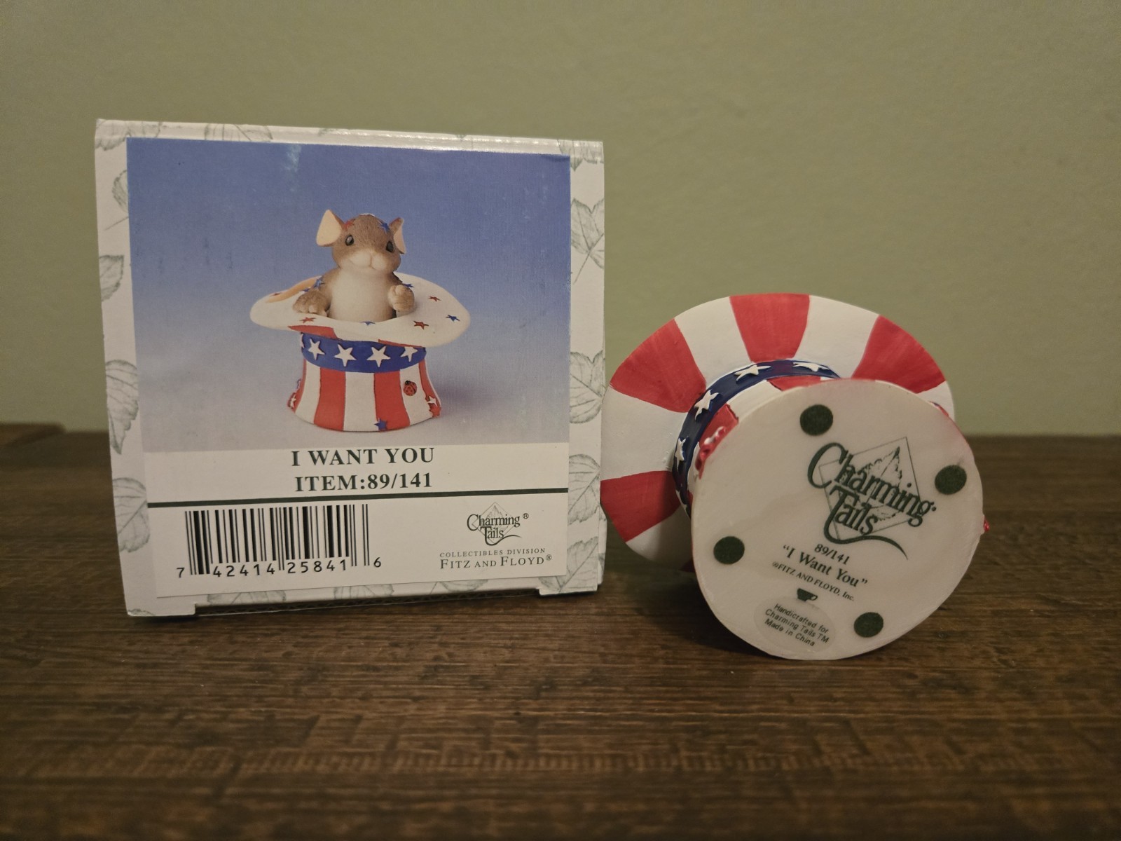 Charming Tails Mice Figurine I Want You Fitz And Floyd