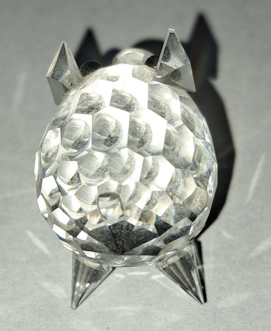 Swarovski Crystal Mini Pig 1” Figurine Barnyard Friends Max Shrek No Tail Damage