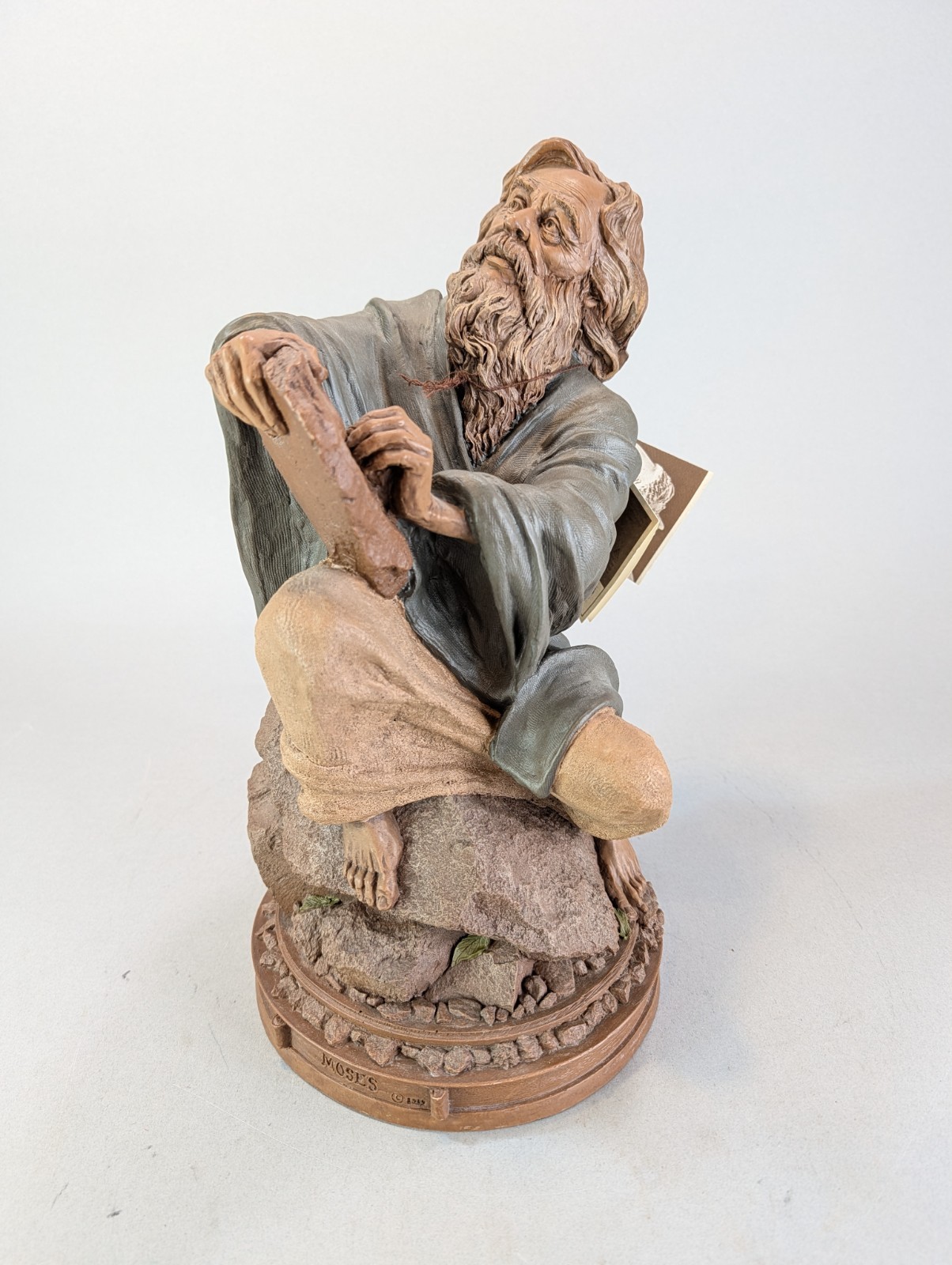 Vintage Tom Clark Figure MOSES Ten Commandments Large 14″ Christianity Jesus