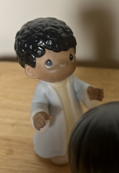 RARE Precious Moments He Shall Lead The Children Jesus no box