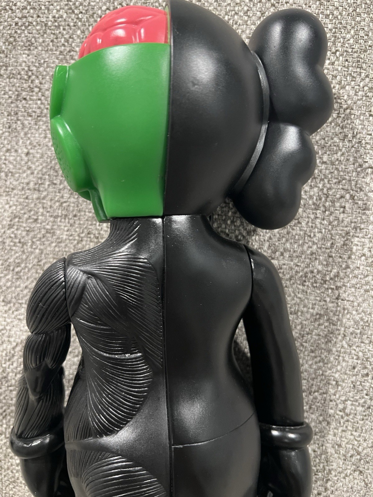 KAWS Companion Dissected Black Large 14” Medicom Vinyl Figurine 2006 Authentic