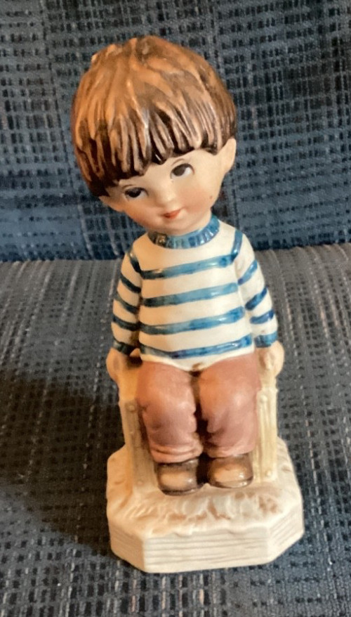 1971 VINTAGE PORCELAIN MOPPETS FRAN MAR BY GORHAM FIGURINE