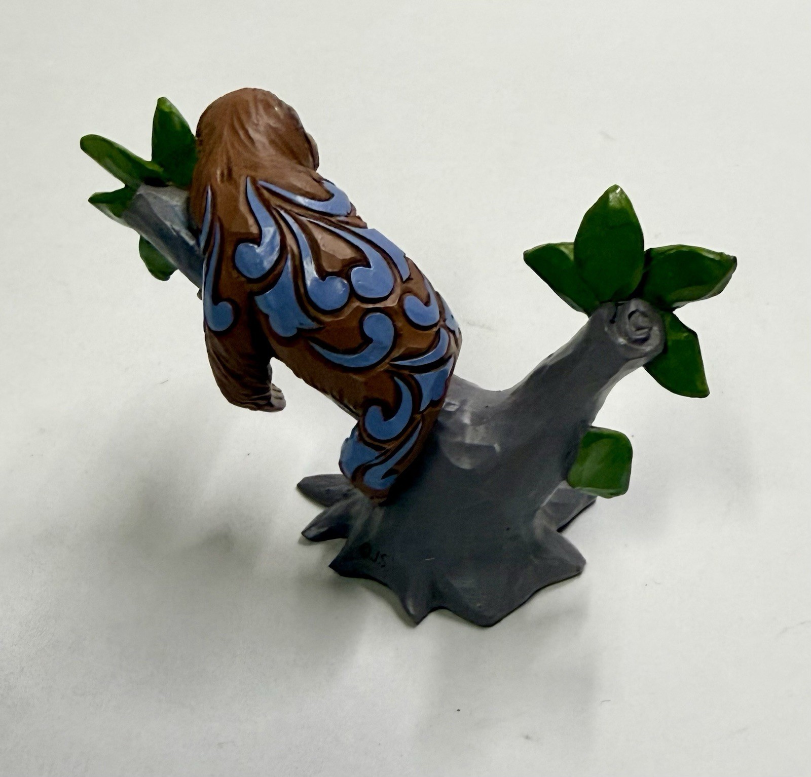 Jim Shore Heartwood Creek Resin 3.0” Brown Sloth Hanging In A Tree Enesco LLC