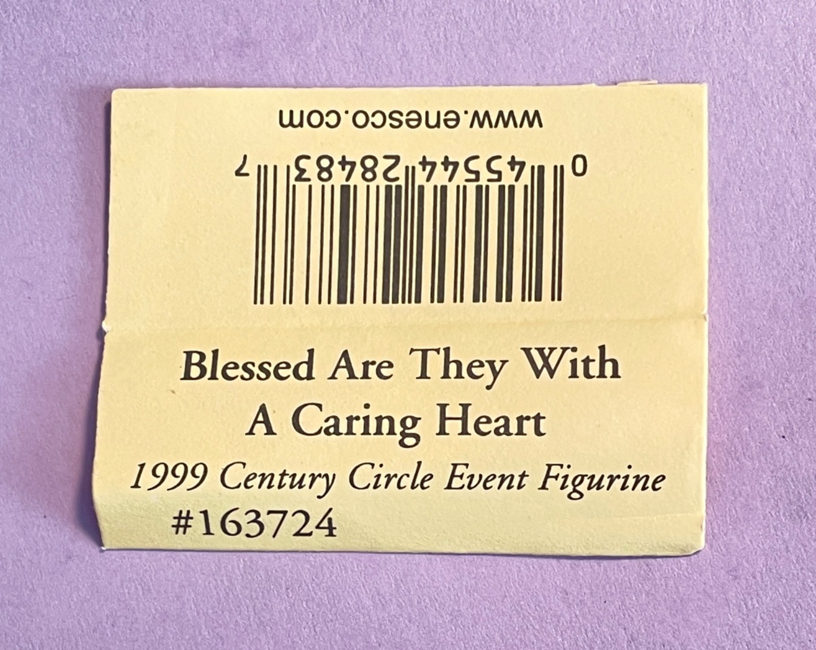 1999 Precious Moments – Blessed Are They With A Caring Heart – Original Box