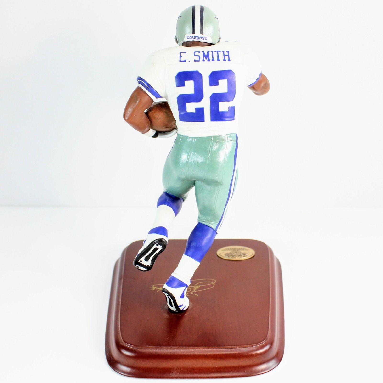 DANBURY MINT HOF EMMITT SMITH NFL DALLAS COWBOYS FIGURE FIGURINE *RARE*