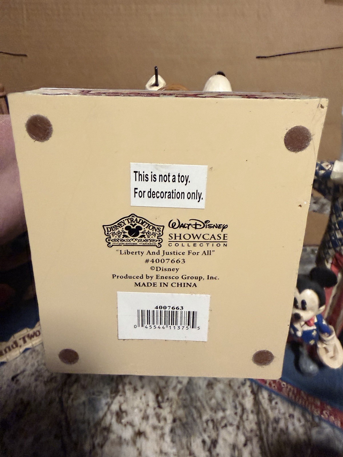 Jim Shore Disney Traditions Mickey Mouse PATRIOT JULY 4TH Collection CHOOSE