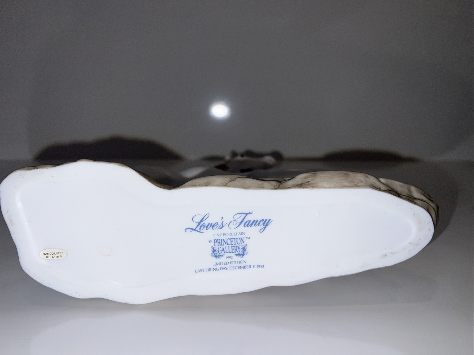 Vintage Love’s Fancy Princeton Gallery 1992 Limited Edition Last Firing 12/31/93