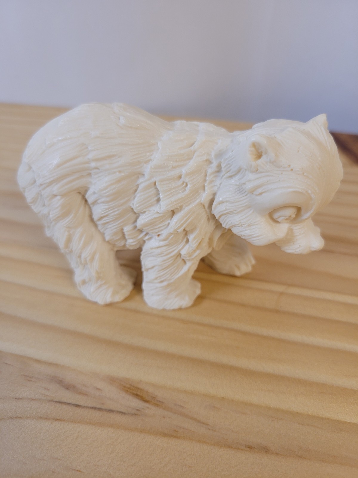 Vintage Santini Baby Bear Figurine 4″