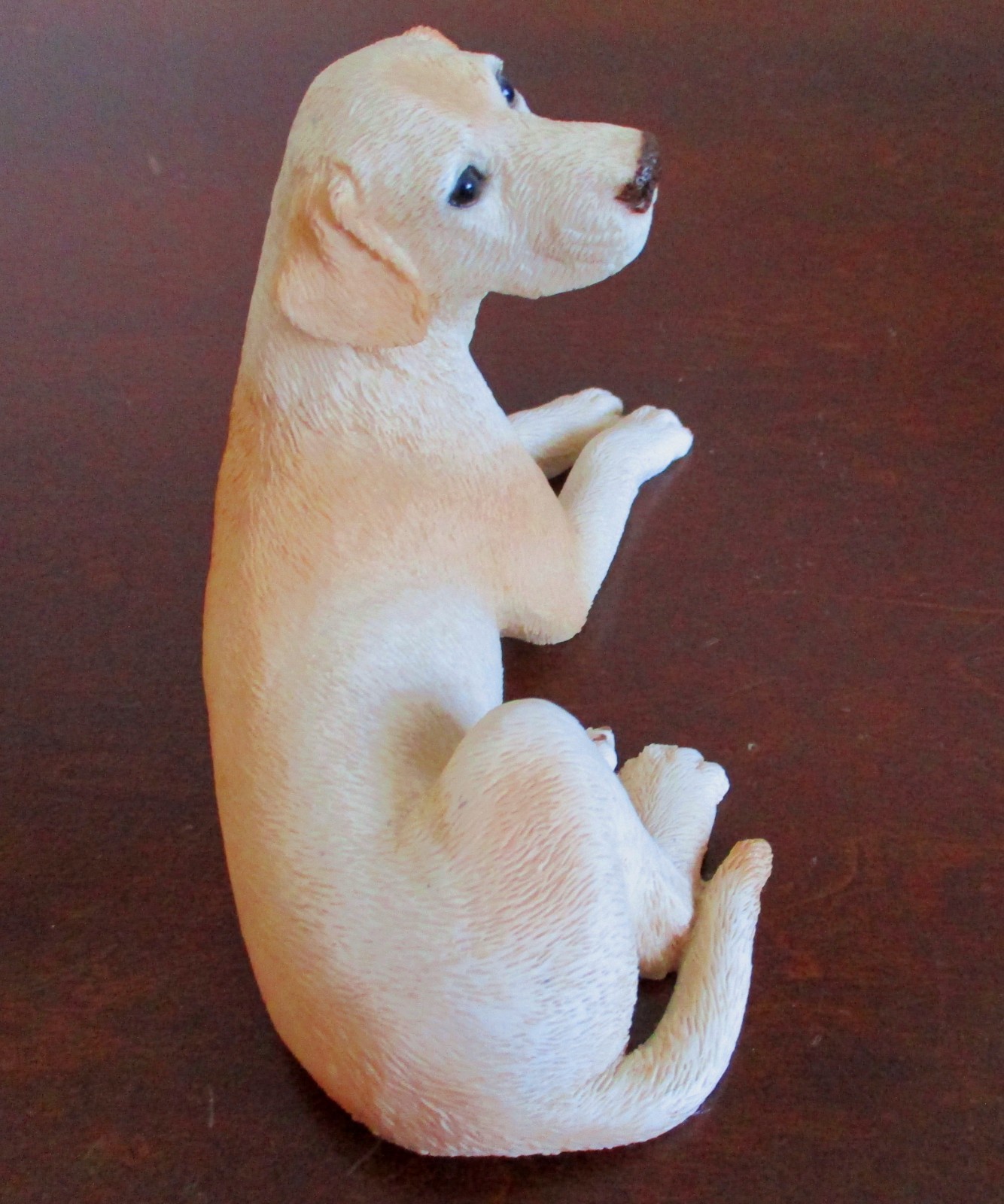 Castagna FIGURINE YELLOW GOLDEN LABRADOR LAB DOG 5.5″ x 3.25″~Made In Italy 1988