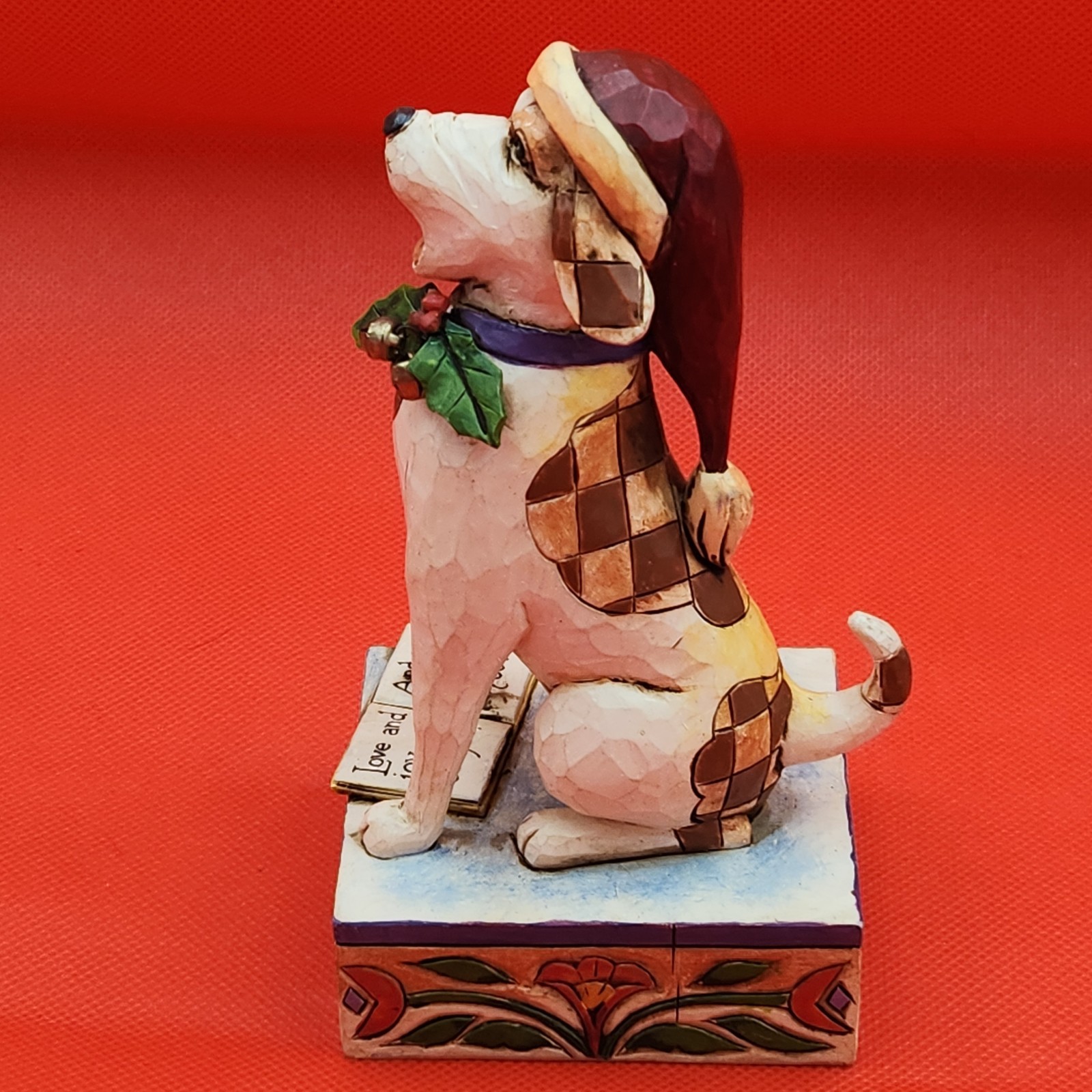 Jim Shore Bark The Herald Angels Sing Christmas Dog 4007934 2007 Heartwood Creek