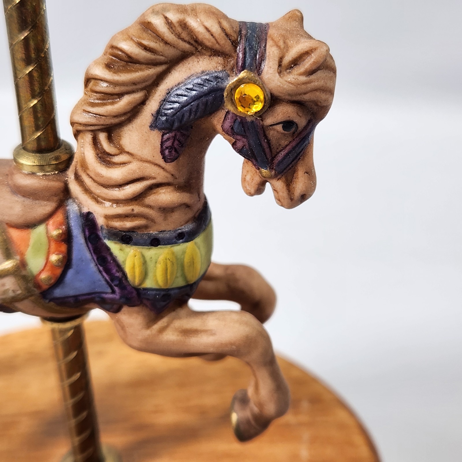 Carousel Horse Willitts Designs Musical November birth month/stone/flower
