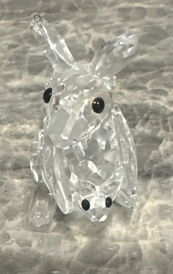 Swarovski Kangaroo With Baby Joey Designer: Gabriele Stamey Retired Crystal