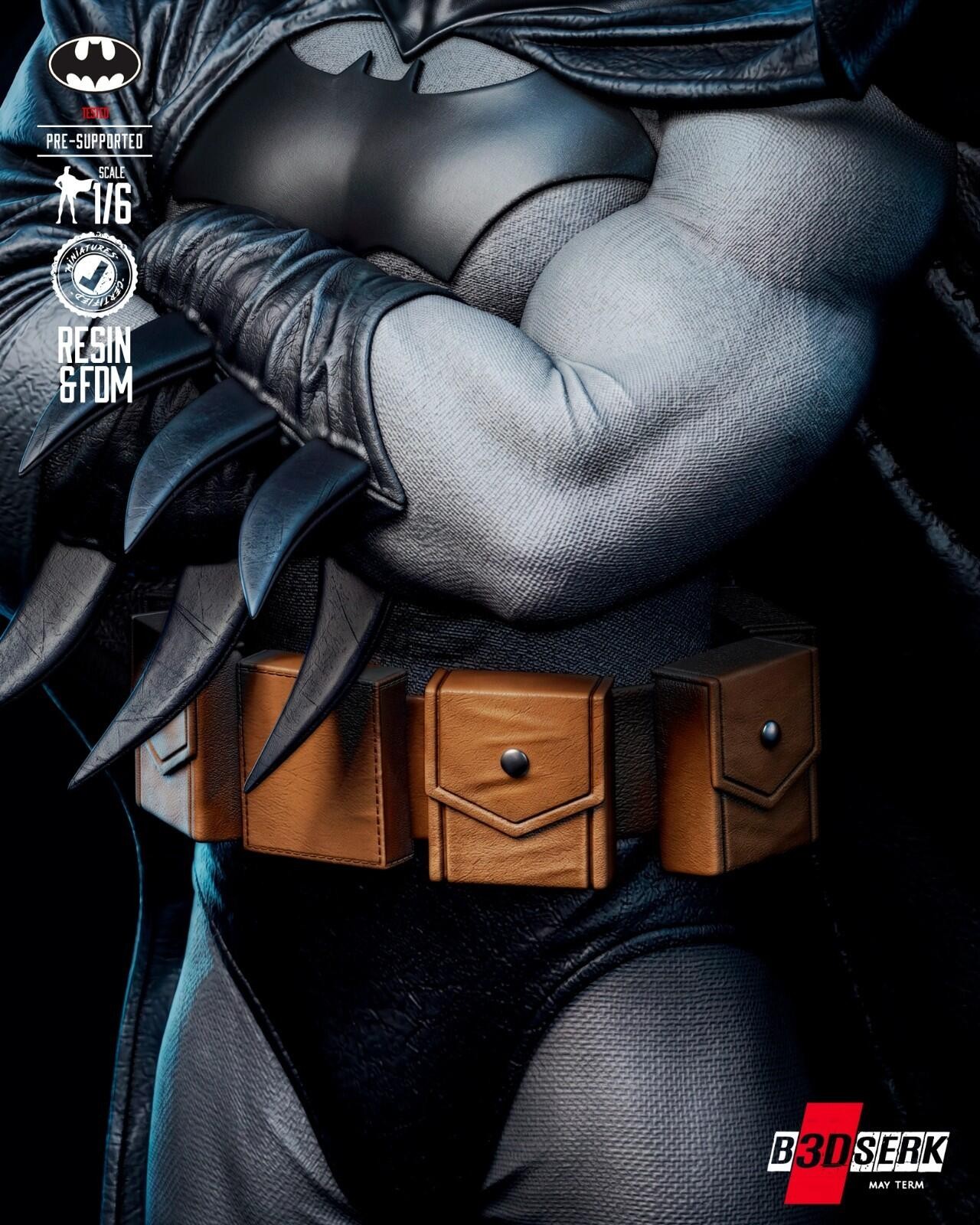 1:8 Batman Kingdom Come Fan Art UNPAINTED High Quality Garage Kit