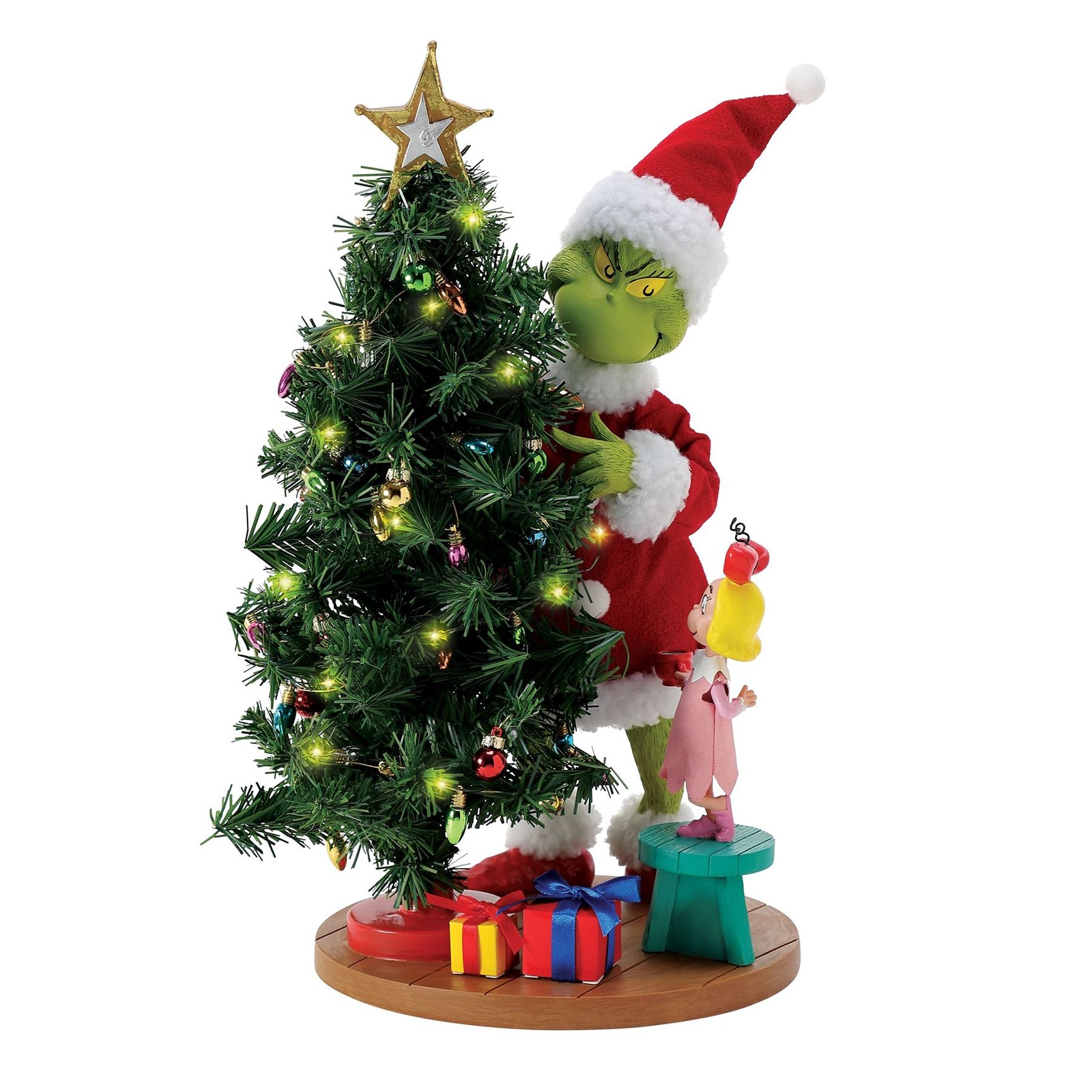 Department 56 Possible Dreams Grinch Fixing the Light Figurine 6017724