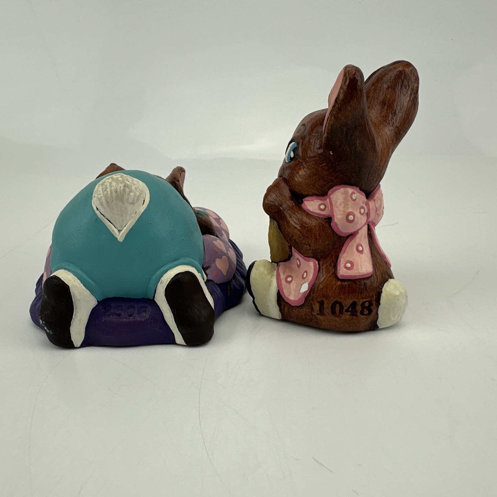 Vintage Pendelfin Rabbit Stoneware Music Scene Apple Pie Chorus Blanket Baby