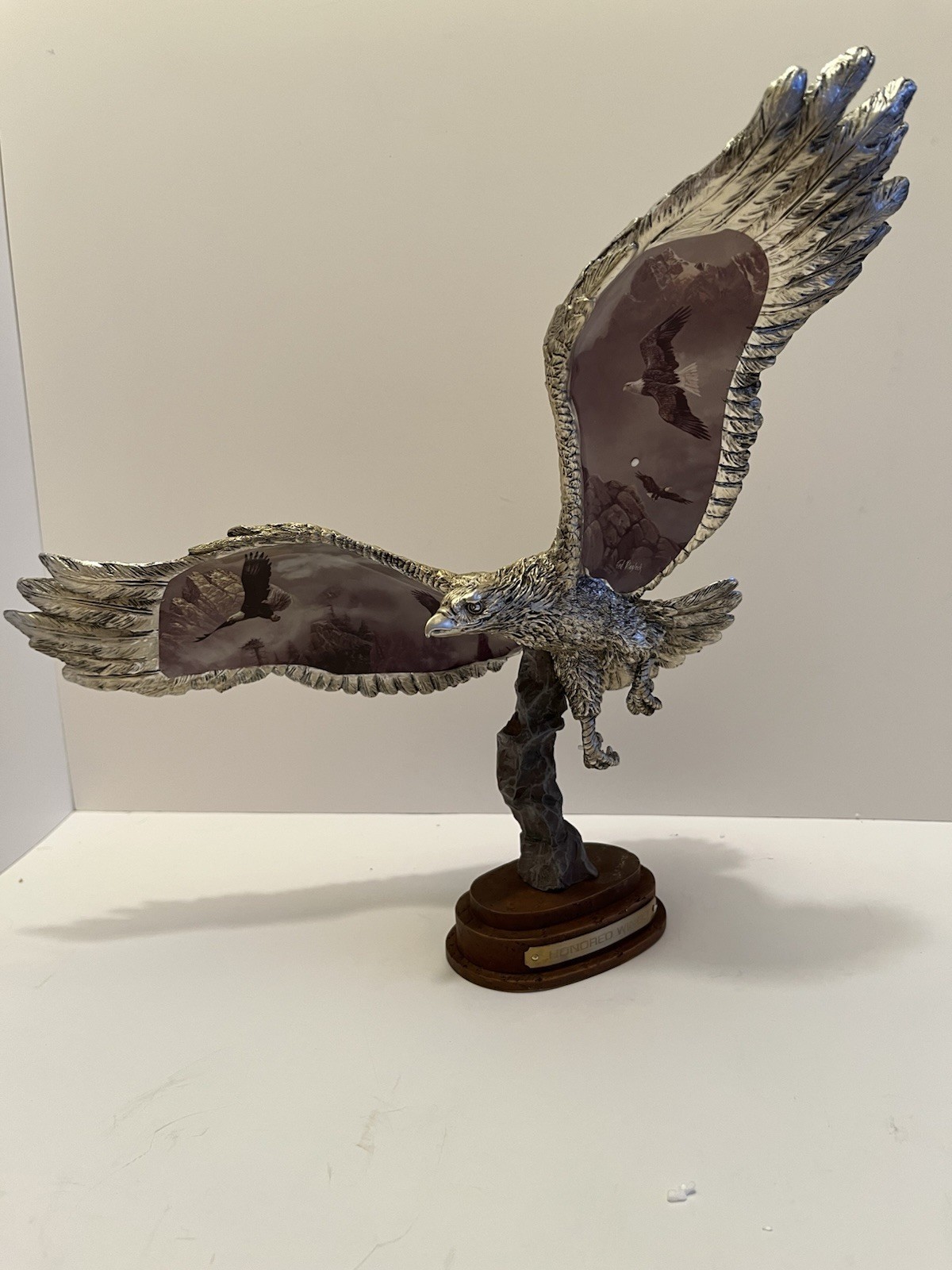 The Bradford Exchange “Honored Wings” On Eagles’ Wings Ted Blaylock