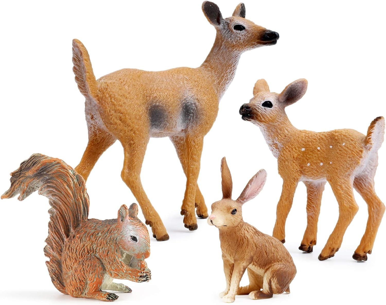 Authentic Woodland Creatures Figurines – Safe for Kids, Eco-Friendly Material