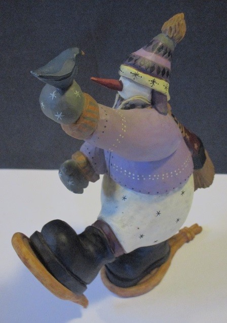 Williraye Studio – WW2281 – From 1999 – Snowman Marching in Showshoes – 1 Issue