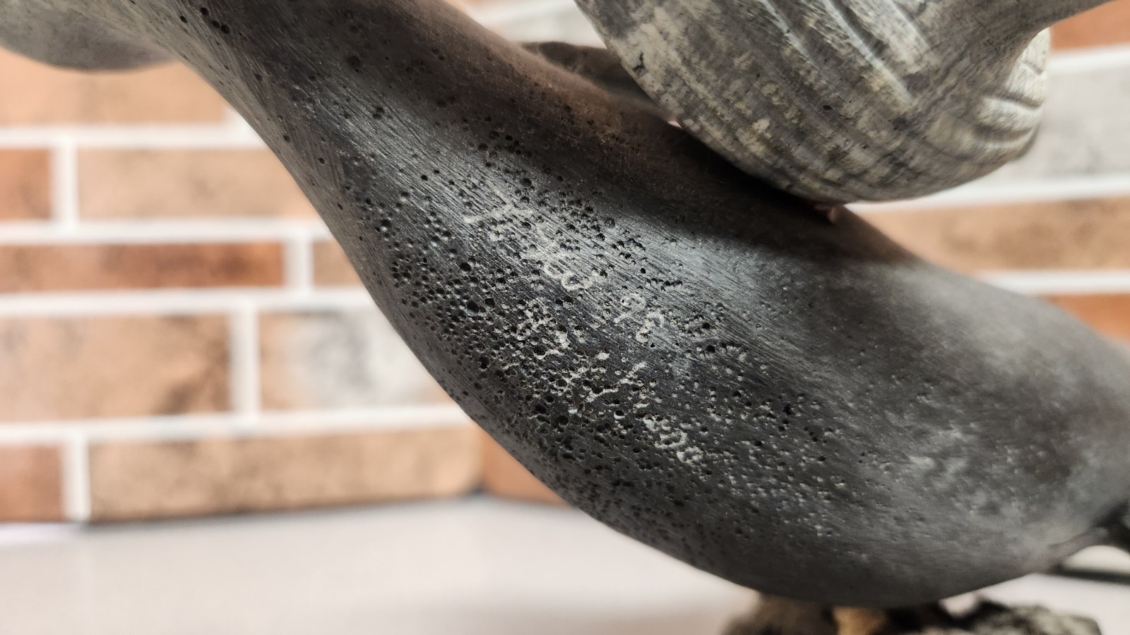 Beautifully Sculptured Humpback Whale with Calf Figurine