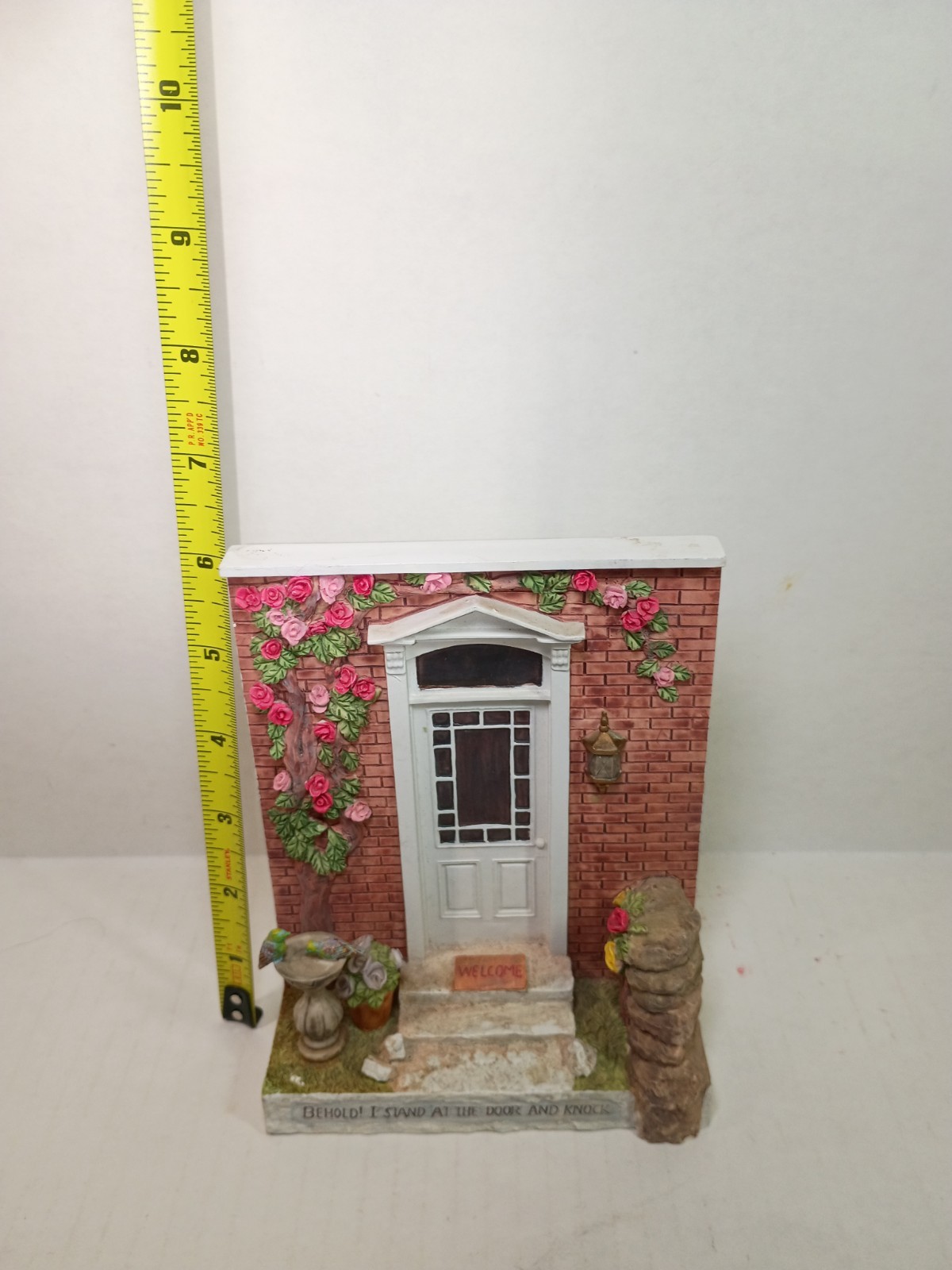 Vintage Door Collection Wall Hanging Cottage Whimsy Kitschy 3D Diorama