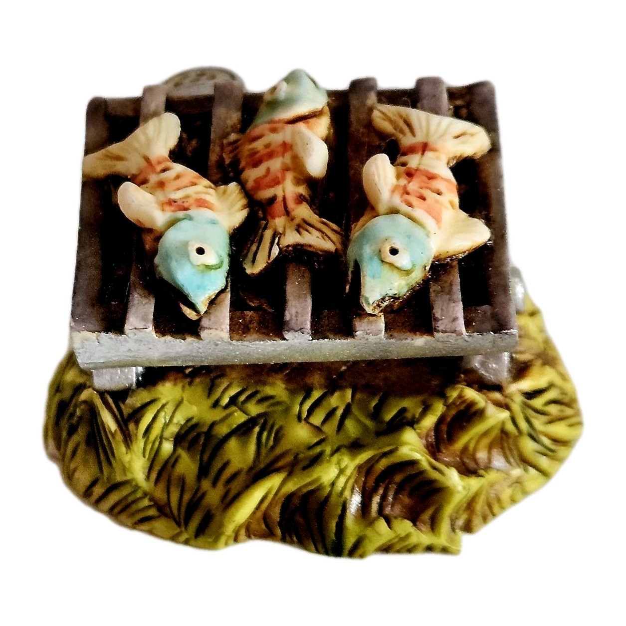 Harmony Kingdom Artist Neil Eyre Designs Catnip USA Stars & Stripes Fish Grill