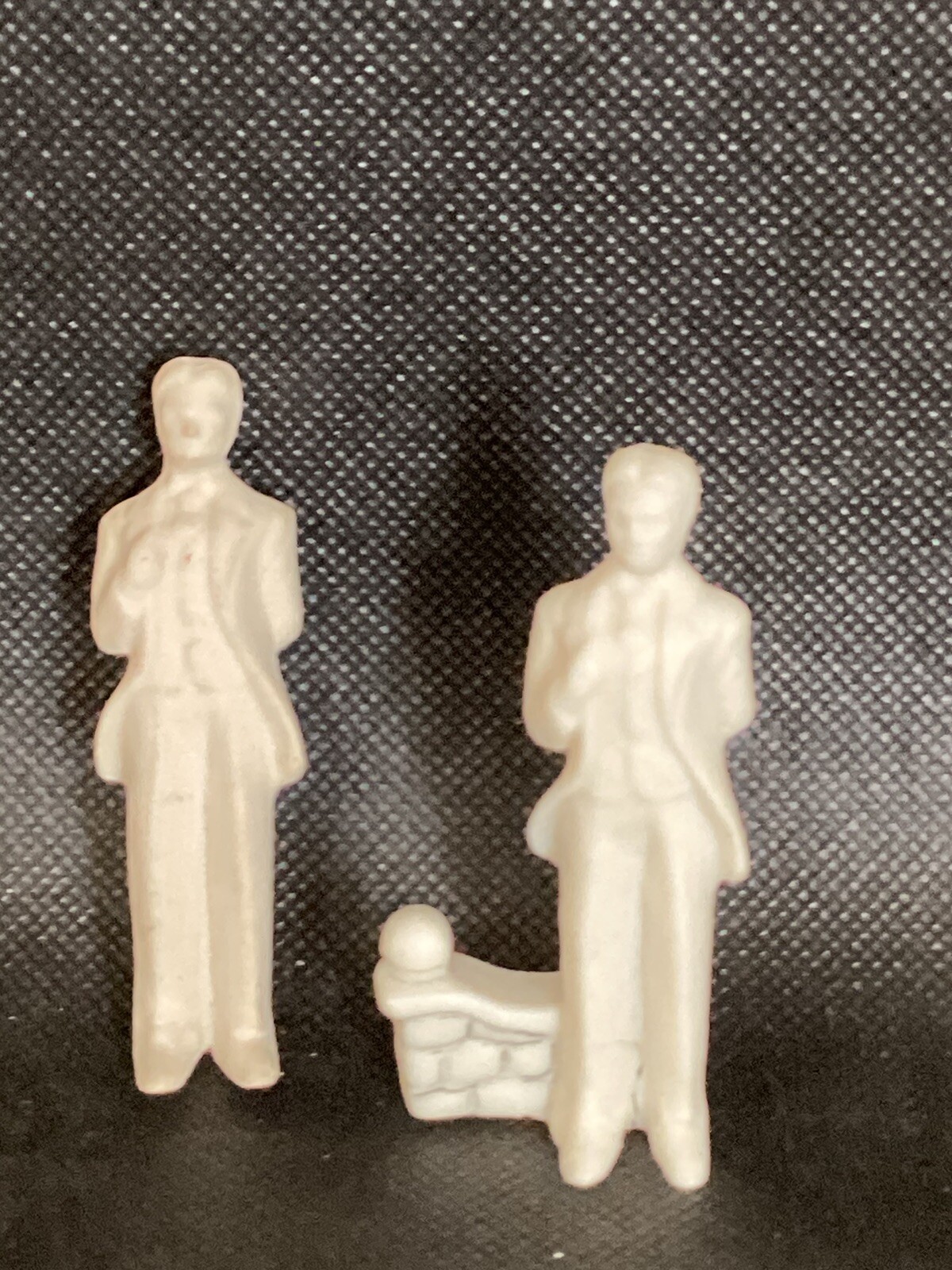English Gentlemen Figurines Porcelian VTG Lot Of 2