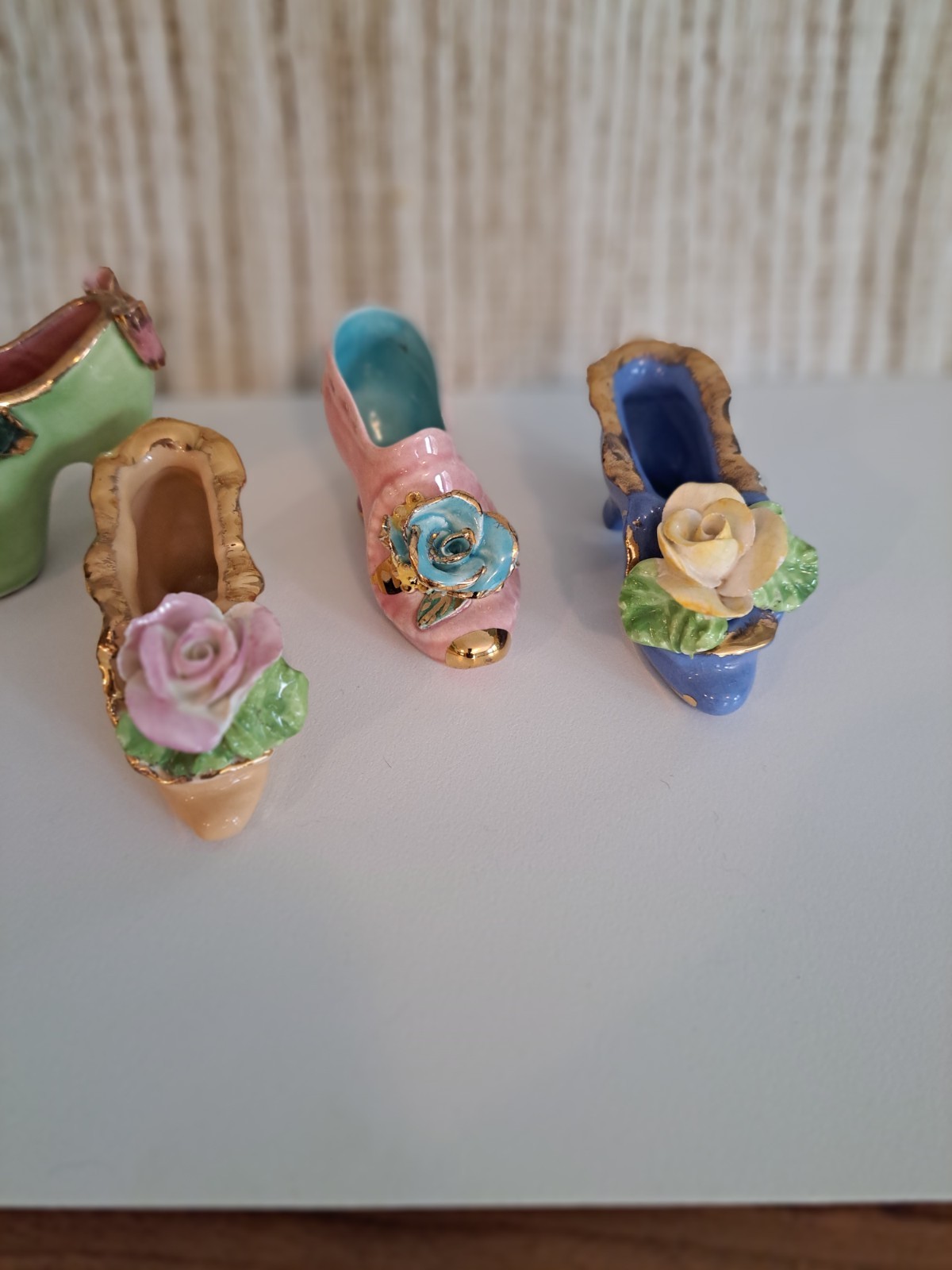 Lot of 5~Vintage Shoe Collectibles – multi-colors 🎀