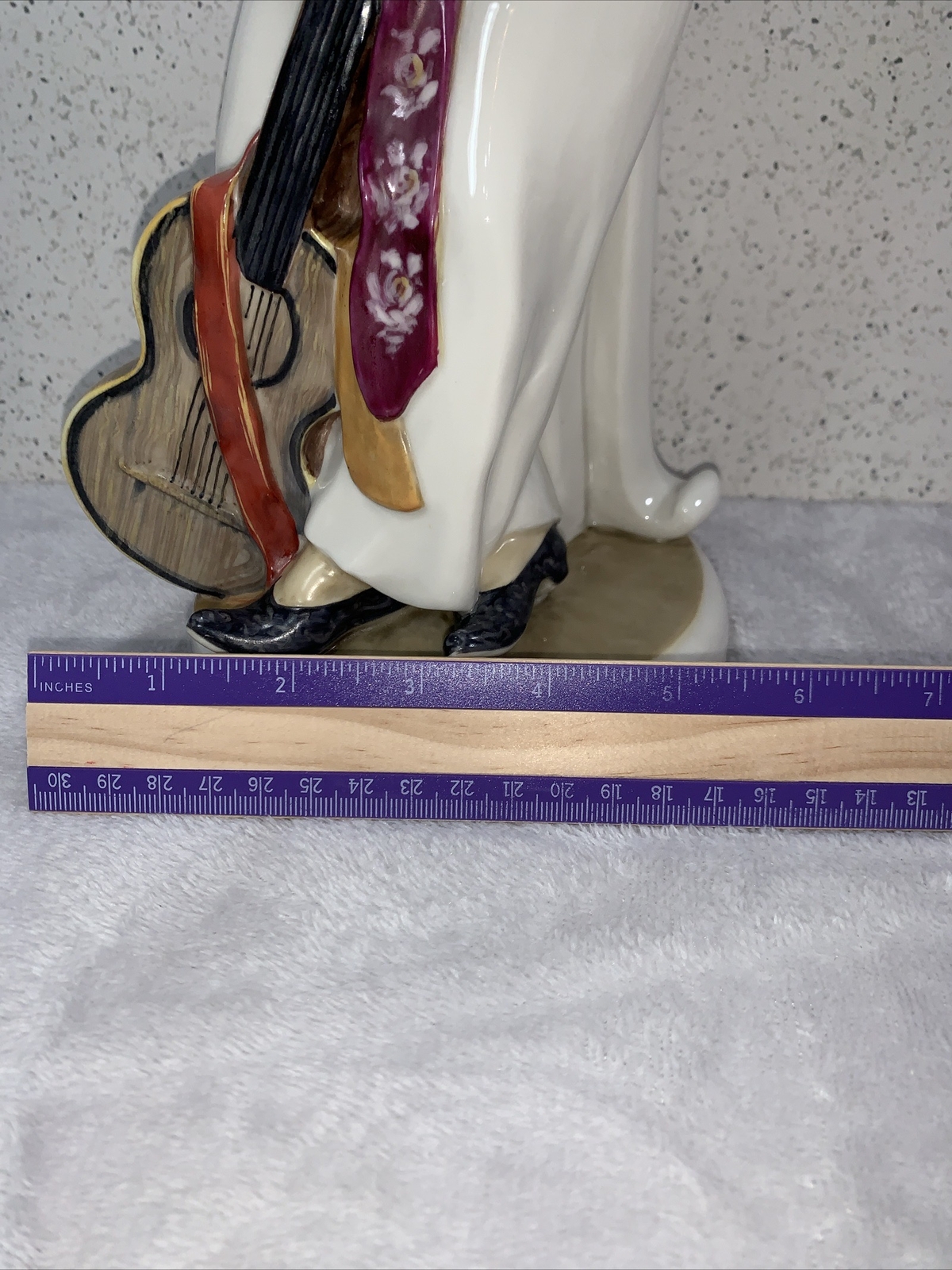 VINTAGE RARE KARL ENS PORCELAIN PIERROT CLOWN FIGURINE 1920S GERMANY 13.5 In.