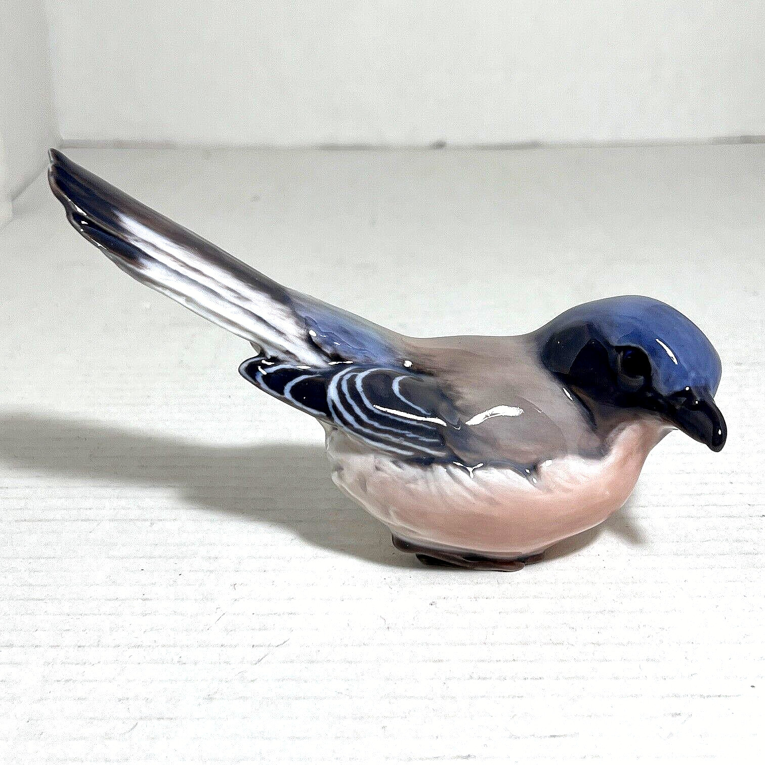 RARE Jens Dahl-Jensen Porcelain Shrike Bird Figurine #1030 1950’s
