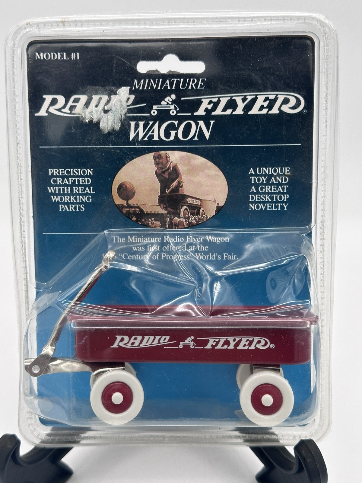 1990 Miniature Mini Radio Flyer Wagon Model #1 Sealed in Packaging BRAND NEW
