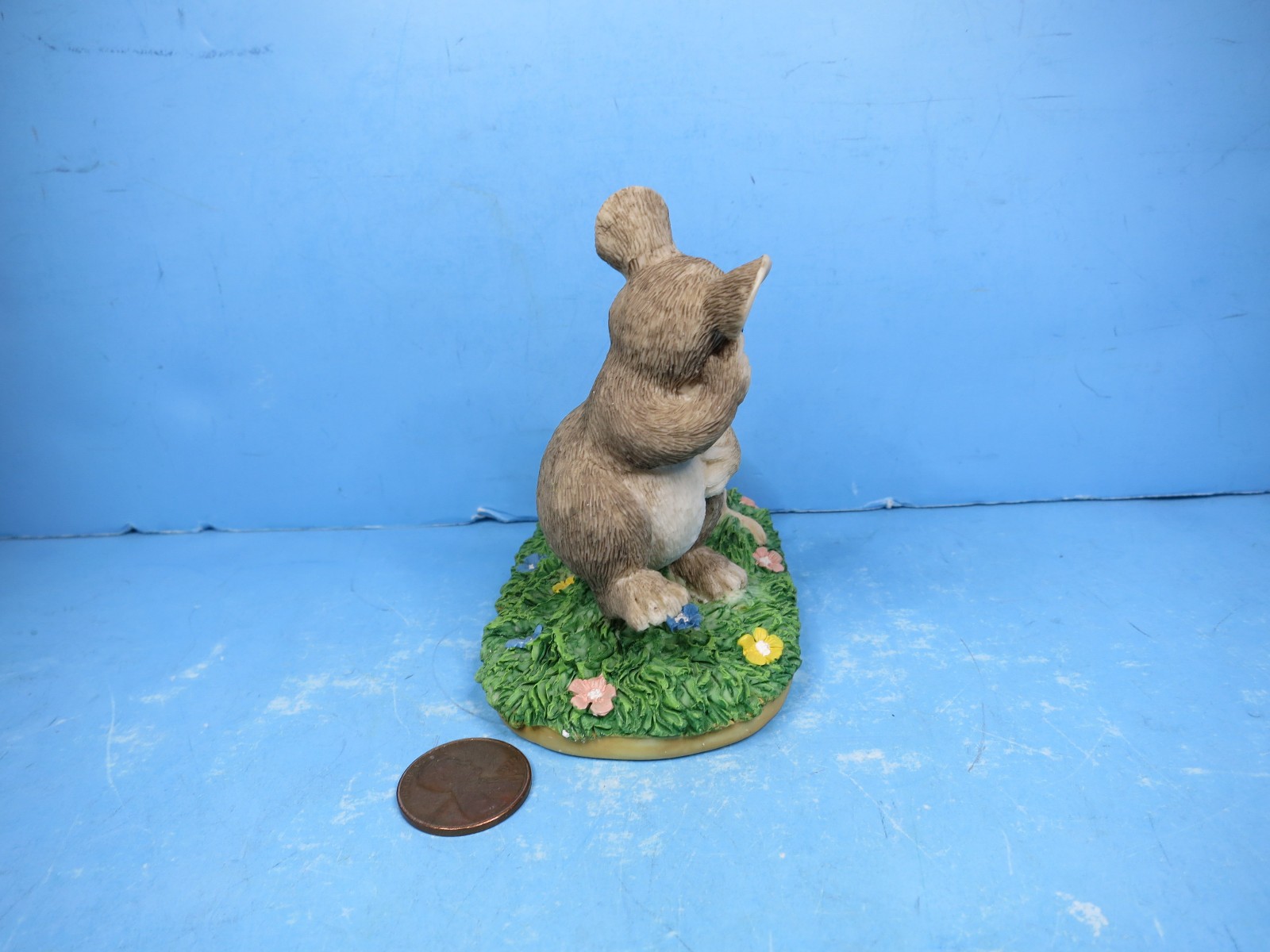 CHARMING TAILS-Taggin’ Along Mouse Figurine-By Silvestri-USED With Box