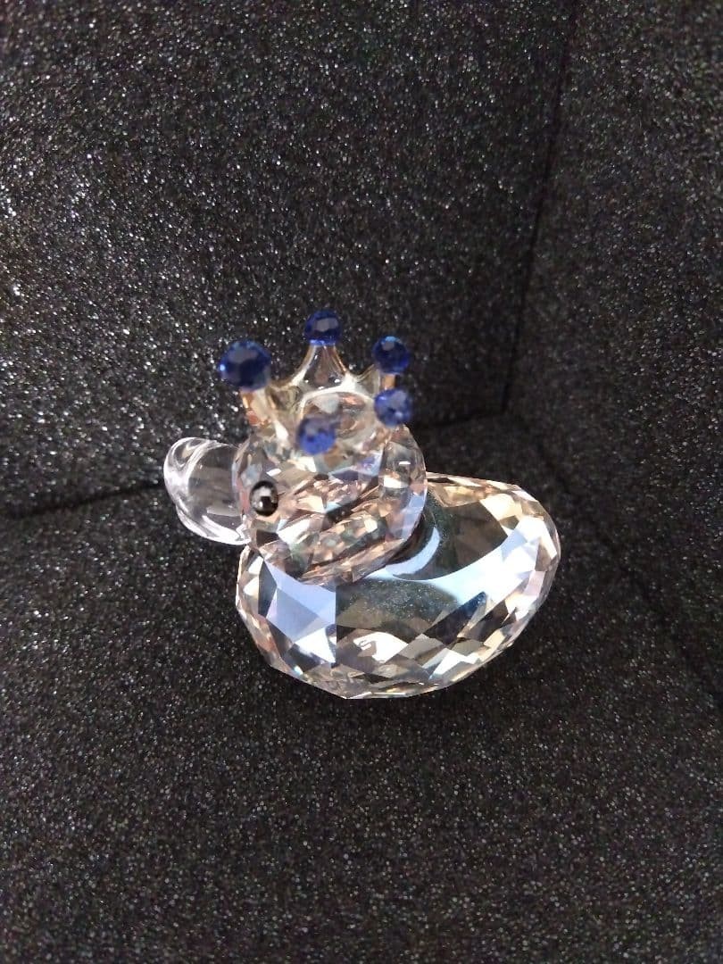 Swarovski Happy Ducks Royal Prince Princess Japan Good condition