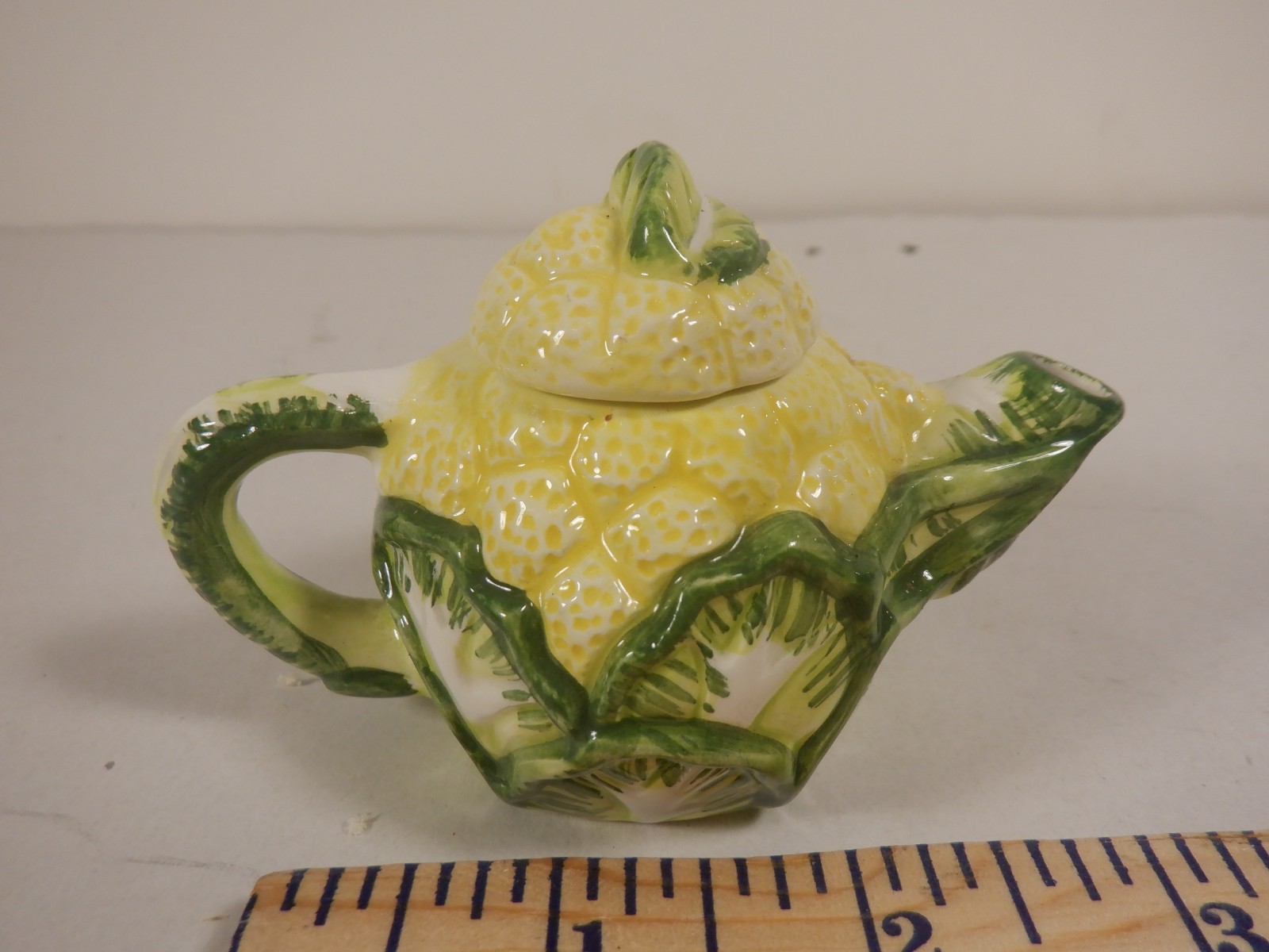 Miniature Cabbage Teapot Collectable by Wang’s International