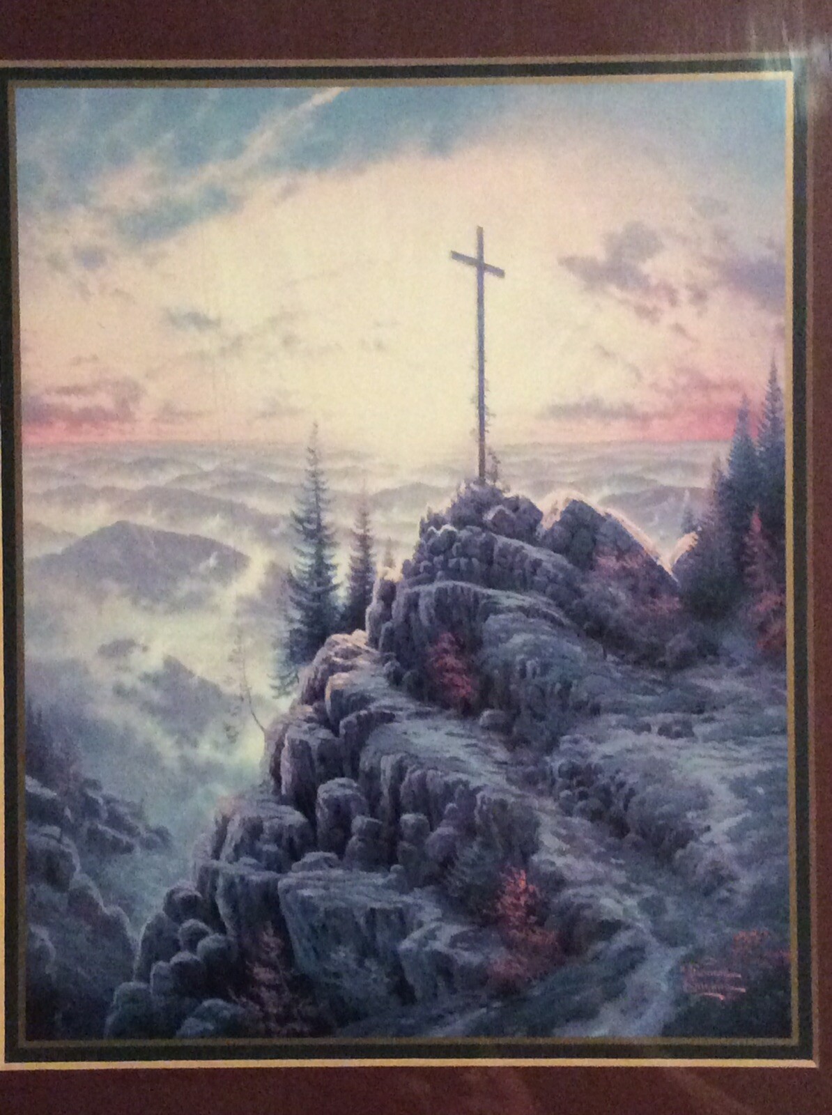 THOMAS KINKADE: PRINT IN 16″ x 13″ FRAME