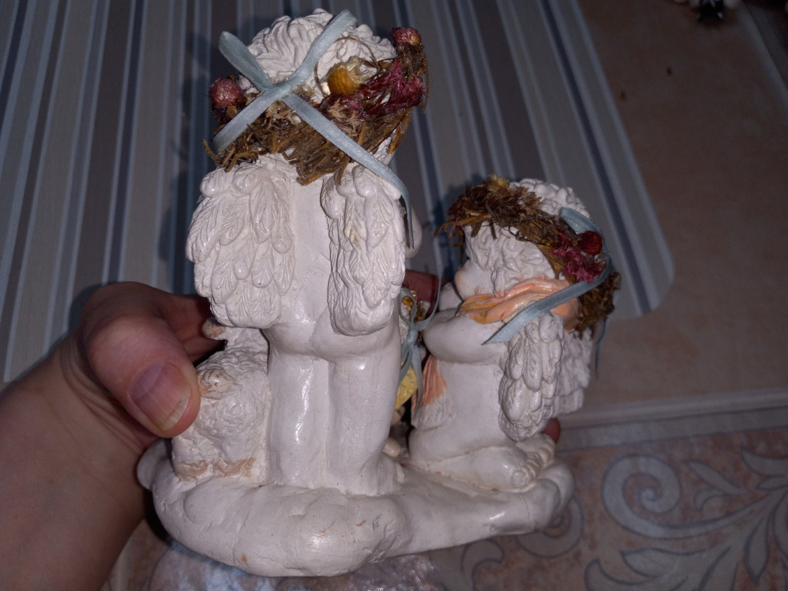 Vintage Joyful Gathering” Dreamsicles Signed Kristin ’94 Nativity Scene