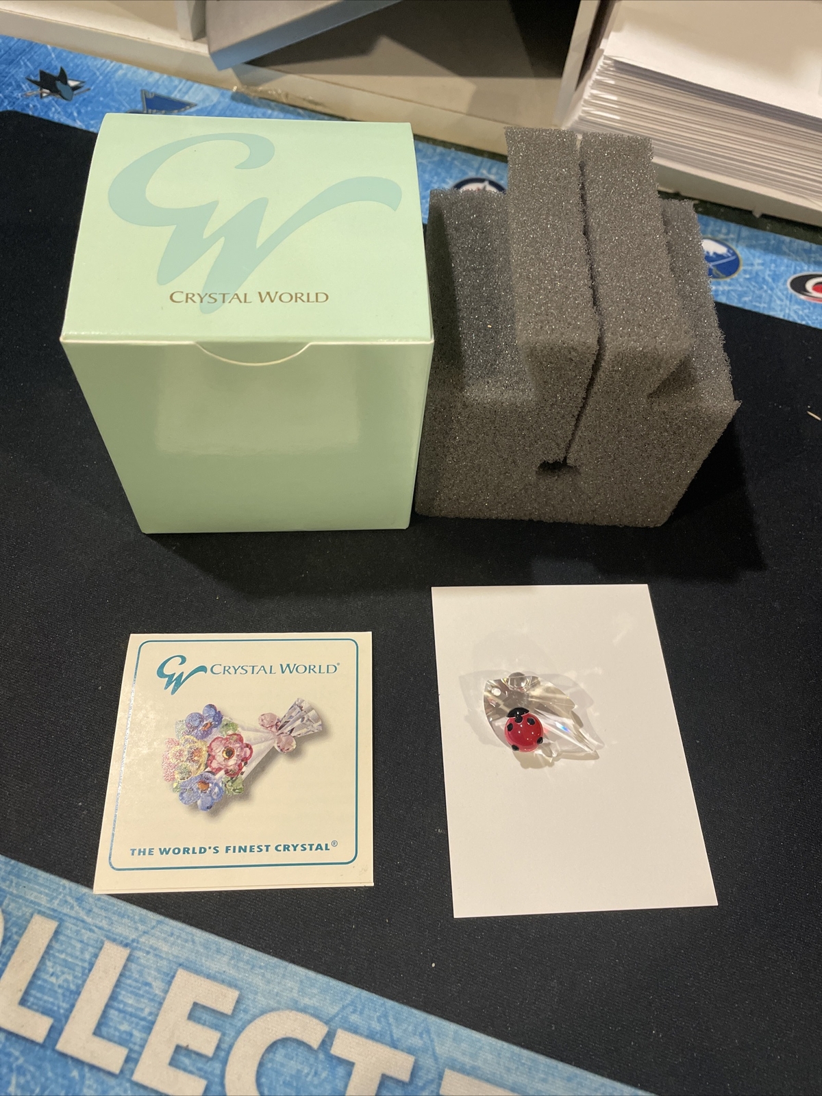 Crystal World 2006 1089 Ladybug New In Box