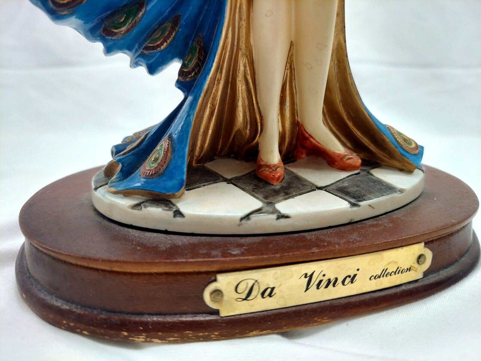 1980s Da Vinci Collections Ladies Figurines Set of 3 Figures Vintage